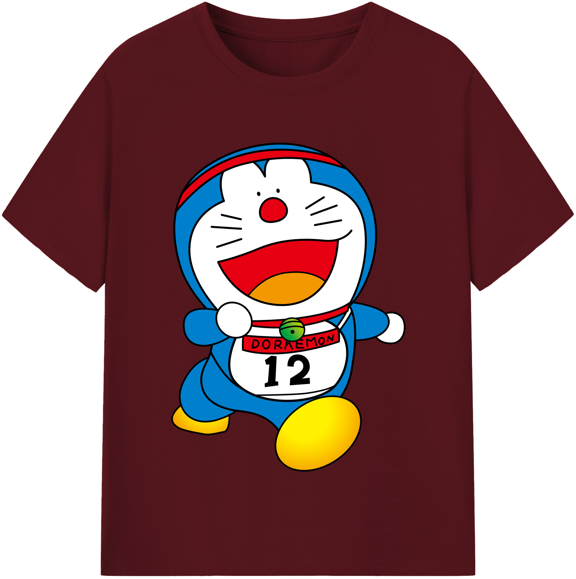 （画像用） ドラえもん Doraemon 綿100％半袖Tシャツ（フロントプリント）